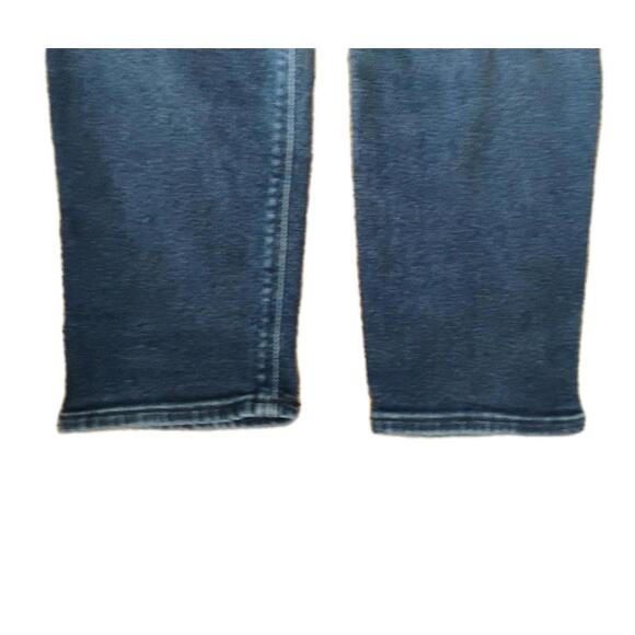 Old Navy Mid Rise Rockstar Super Skinny Jeans Size 14 Dark Wash Stretch Denim - Picture 7 of 9